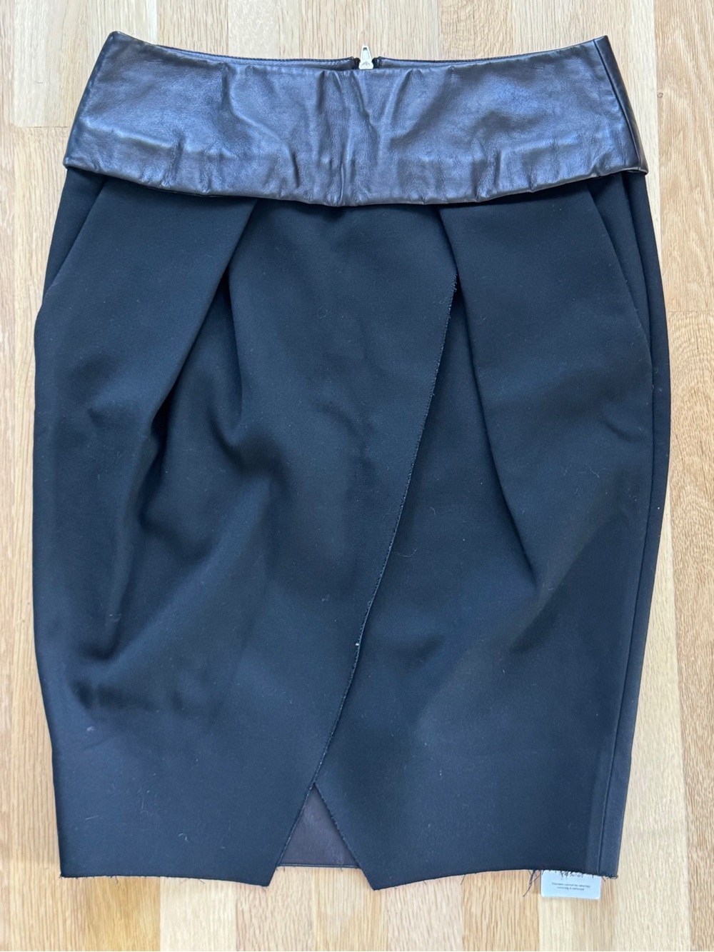Alexander Wang Leather Black Skirt, size 8
